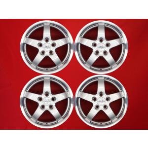 17インチ 【中古アルミ】 単品 4本 美品 DUNLOP MISTIERE RB14 7J-17 +