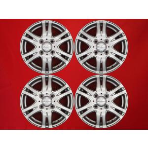 ブラックレーシング ホイール 4本 4.5/6J-13/14 +35/+40 ハブ60/63