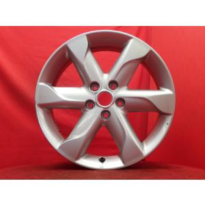 NISSAN 日産 Z51ムラーノ 後期 純正ホイール 18インチ 4本 7.5J5HPCD114.3+50 エクストレイル/エルグランドにも　(MHD292) クレジットカード QRコード決済可能 良品 4本セット】日産 ムラーノ Z51 純正 6スポーク アルミホイール