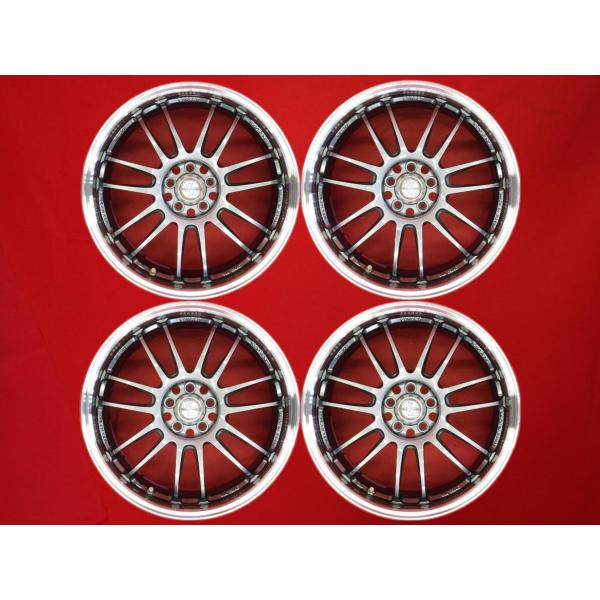 【鍛造 軽量】VOLK RACING(ボルクレーシング)RE30(ガンメタ/ポリッシュ) 7.5J-...