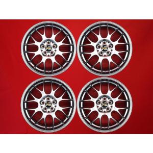 鍛造 軽量 BBS RG-R RG719 中古ホイール 4本 8J 17インチ PCD120 5穴 +