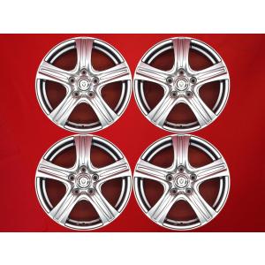 希少サイズ 4本セット】5スポークタイプ アルミホイール 中古品 16