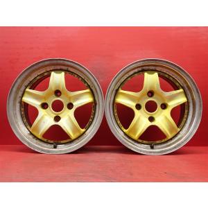 単品 ジャンク 社外 ホイール 1本 DIREZZA ディレッツァ RSC ☆ 8J-17