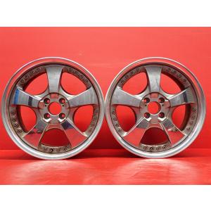 ユーロライン　17インチ　pcd114.3 2本組 社外 ホイール WORK ワーク Euro line ユーロライン LS ☆ 7J-17