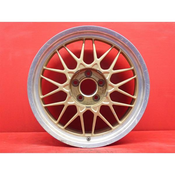 【鍛造 軽量】 単品 社外 中古ホイール 1本 BBS RG RG116 8J 18インチ PCD1...