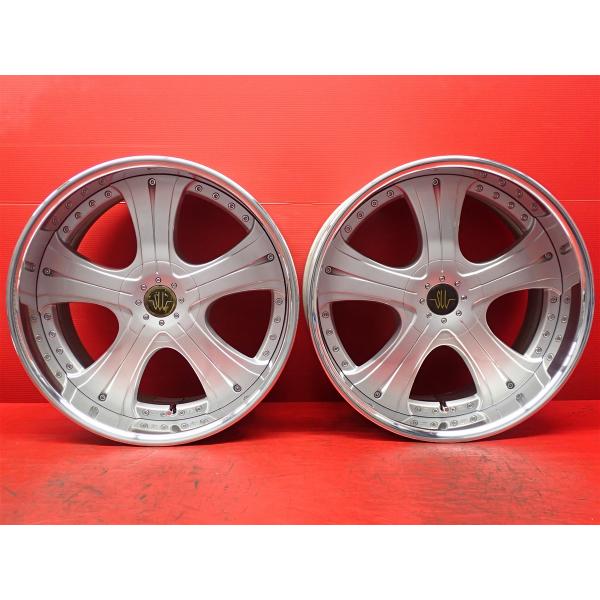 2本組 絶版 中古ホイール SSR AGLE BRESIA エイグル ブレシア 9.5J 19インチ...