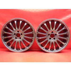 2本組 社外 中古ホイール Carlsson カールソン CR 1/16 9.5J 20インチ 