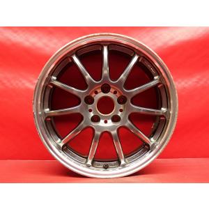 希少 絶版 ZEIT ツァイト RR 中古ホイール 4本 7.5J 17インチPCD114.3