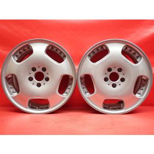ワーク　18インチ シルバーホイール 多スポーク　2本 2本組 中古ホイール WORK ワーク RYVER レイバー ツーリング DT