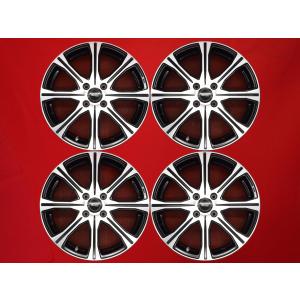 GRASS ZX 中古ホイール 4本 6.5J 16インチ PCD100 5穴 +48 ハブ67