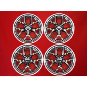 WALD ヴァルド ILLIMA イリマ I12-C 中古ホイール 4本 9/10.5J 21インチ PCD120 5穴 +27/+42 ハブ75 レクサス LS トヨタ MIRAI 等 aa21