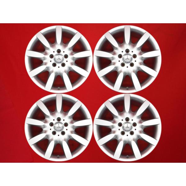 MERCEDES メルセデス ベンツ Sクラス W221 純正 9本スポーク 中古ホイール 4本 8...