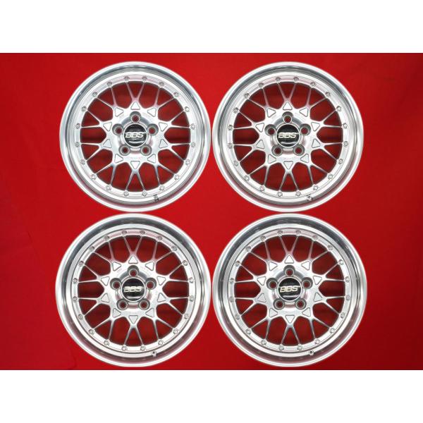 BBS RSII OPEN RSII/0027 RSII/0028 中古ホイール 4本 8 / 9J...