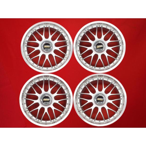 希少 鍛造 軽量 シュテルン BBS RS758 RS761 中古ホイール 4本 9/10J 18イ...