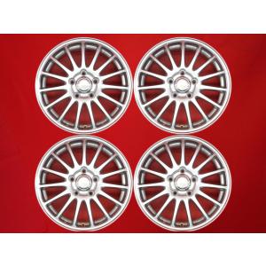 【4本セット】ブリジストン製 17インチ 7J PCD100 5穴 4個セット BRIDGESTONE ブリヂストン VAGGIO 17インチホイール 7J+40 5穴