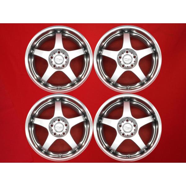 絶版 希少 サイズ Circlar サーキュラー GTA 中古ホイール 4本 9J 17インチ PC...