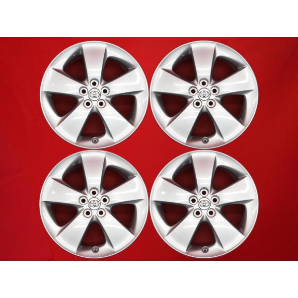 再塗装品 TOYOTA トヨタ プリウス 30系 Sツーリング 純正 中古ホイール 4本 7J 17...