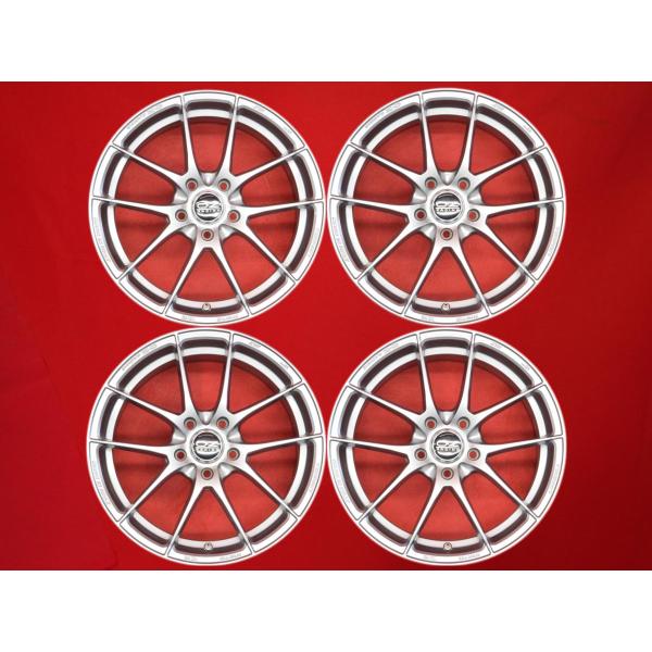 軽量 OZ LEGGERA レッジェーラ HLT 中古ホイール 4本 7.5J 17インチ PCD1...