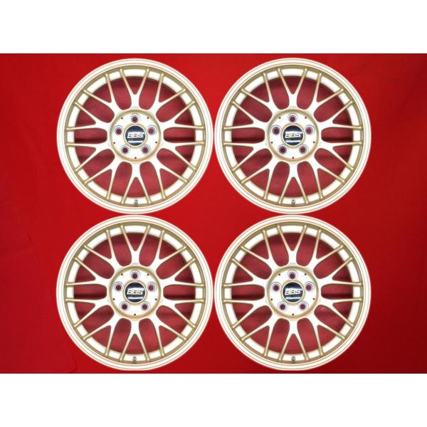 鍛造 軽量 BBS RG-F RG511 中古ホイール 4本 6.5J 16インチ PCD100 5...