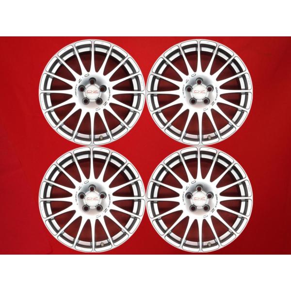 OZ スーパーツーリズモ GT 中古ホイール 4本 8J 17インチ PCD100 5穴 +35 ハ...