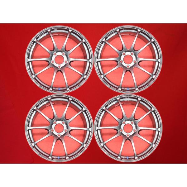 軽量 1本8.6kg ADVAN アドバンレーシング RZ 中古ホイール 4本 8.5J 19インチ...