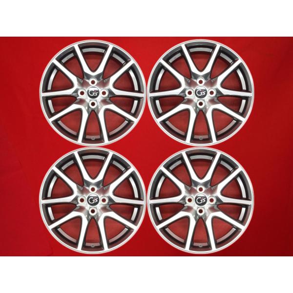 TOYOTA トヨタ ヴィッツ G&apos;s 純正 中古ホイール 4本 7J 17インチ PCD100 4...