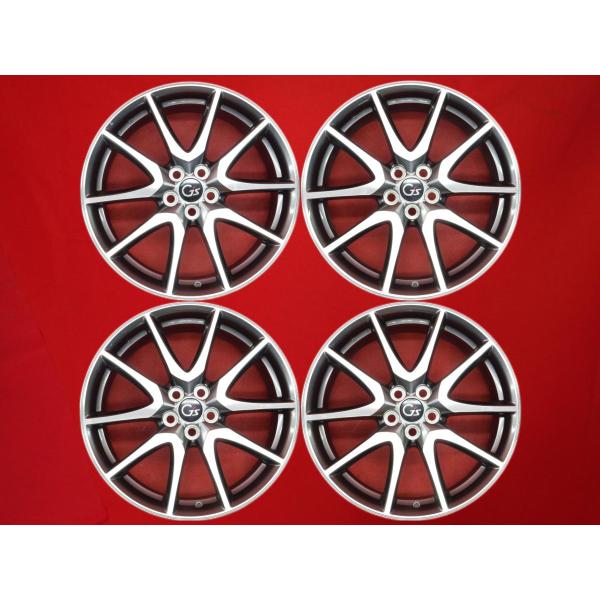 TOYOTA トヨタ プリウス G&apos;s 純正 中古ホイール 4本 7.5J 18インチ PCD100...