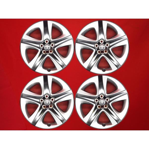 TOYOTA トヨタ プリウス ZVW50 ツーリングセレクション 純正 中古ホイール 4本 7J ...