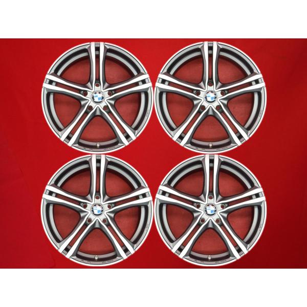 OZ X2 中古ホイール 4本 8J 18インチ PCD120 5穴 +45 ハブ78 BMW 3シ...