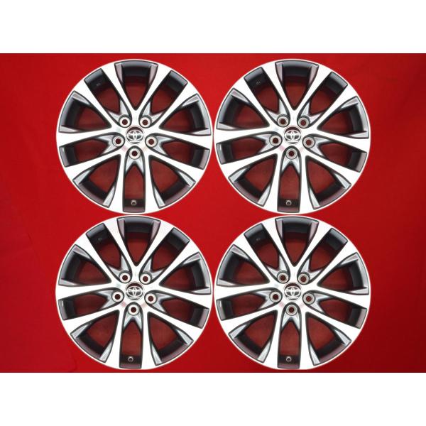 TOYOTA トヨタ エスティマ 50系 アエラス 純正 中古ホイール 4本 7J 18インチ PC...