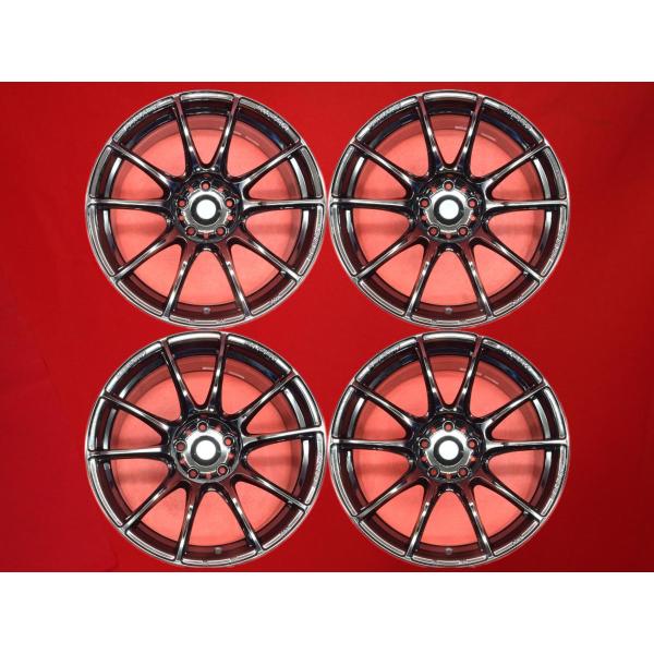 軽量 1本9.6kg WedsSport ウェッズスポーツ SA-25R 中古ホイール 4本 9.5...