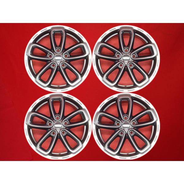 MINI クロスオーバー R60 純正 5スタートライアングルスポークR141 中古ホイール 4本 ...