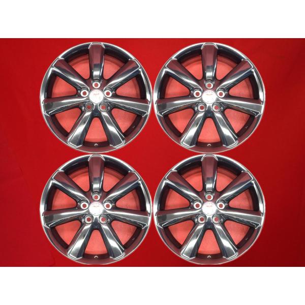 再塗装 黒 美品 TOYOTA トヨタ クラウンアスリート GRS180系 純正 中古ホイール 4本...