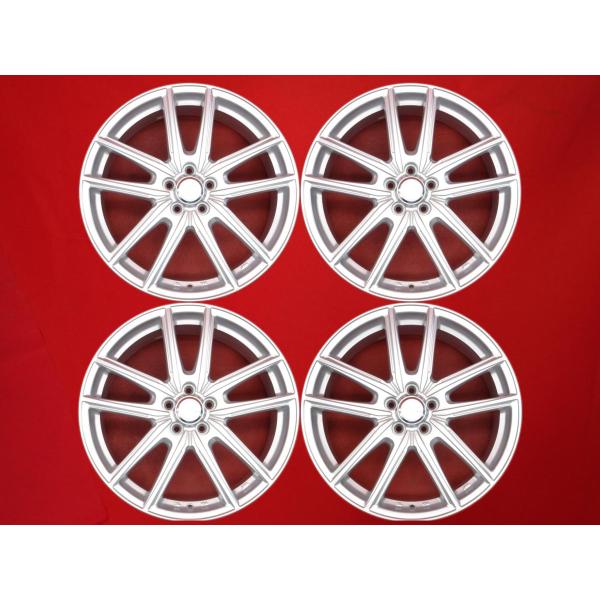 ECO FORME エコ フォルム CRS20 中古ホイール 4本 7.5J 18インチ PCD10...