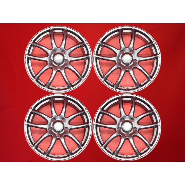 DCENTI STW10 中古ホイール 4本 7J 17インチ PCD114.3 5穴 +48 ハブ...