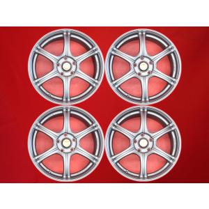 RAYS 軽量 1本9.3kg グラムライツ57MZ 中古ホイール 4本 7.5J 18インチ PCD114.3 5穴 +50 ハブ73 アコードハイブリッド ヴェゼル 等へ aa18