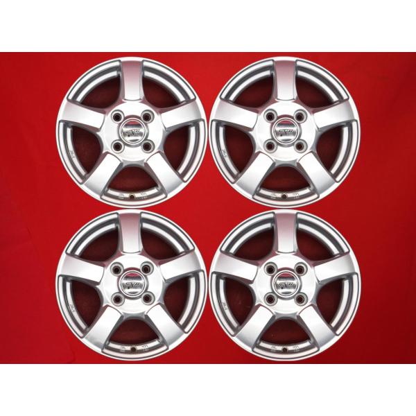 TWS CVW-01 中古ホイール 4本 4.5J 13インチ PCD100 4穴 +45 ハブ73...