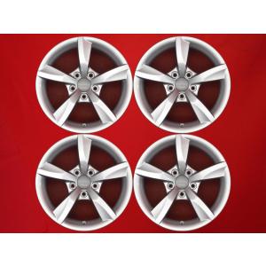 AUDI アウディ A4 8K 純正 中古ホイール 4本 8J 17インチ PCD112 5穴 +