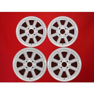 ブラックレーシング ホイール 4本 4.5J-13 PCD110 4穴 +45 ハブ