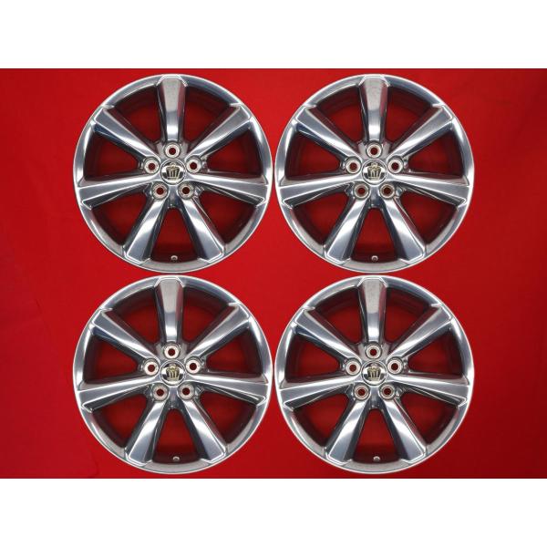 TOYOTA トヨタ クラウンアスリート GRS180系 純正 ホイール 4本 8J-18 PCD1...