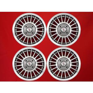 NISSAN ニッサン スカイライン R30 後期 純正 ホイール 4本 6J-15 PCD114.3 4穴 +25 ハブ66　aa15
