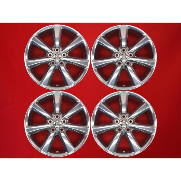 TOYOTA トヨタ クラウンアスリート GRS180系 純正 ホイール 4本 8J-18 PCD1...