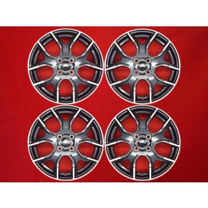 DUNLOP 日産 E12系 ノート Eパワー 4本 黒 メッシュ 15インチ4穴