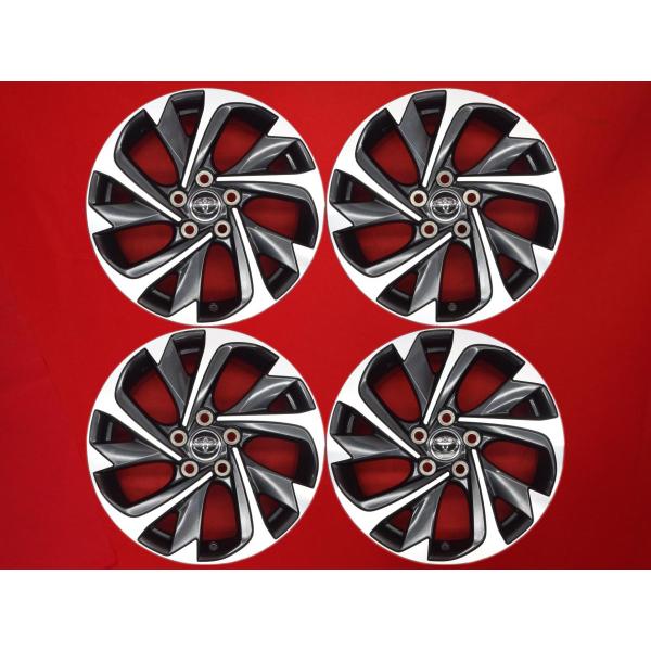 TOYOTA トヨタ オーリス NRE185H 120T RSパッケージ 純正 ホイール 4本 7J...