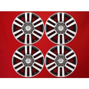 ＦＪクルーザー　トヨタ純正アルミセット美品　　２４５　６０Ｒ２０インチ ホイール美品】トヨタ FJクルーザー 純正 オプション 20in 7J +