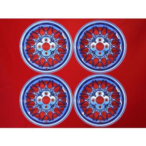 レーシングスパルコ14インチ2/2 RACING SPARCO レーシング スパルコ NS-II ストリート ホイール 4本 6J