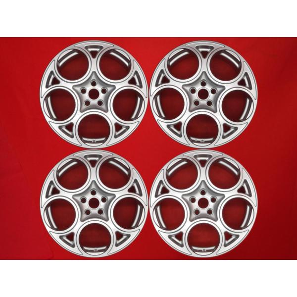 ALFAROMEO アルファロメオ147 GTA純正 中古ホイール 4本 7.5J 17インチ PC...