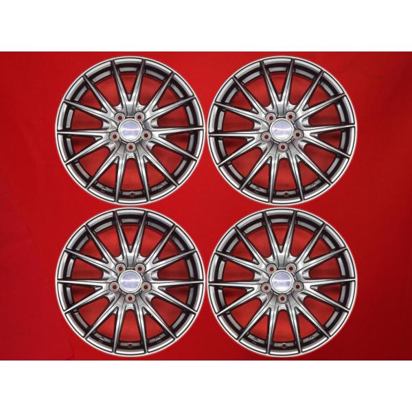 ヴェルヴァ VELVA SPORT II スポルト2 中古ホイール 4本 6.5J 16インチ PC...