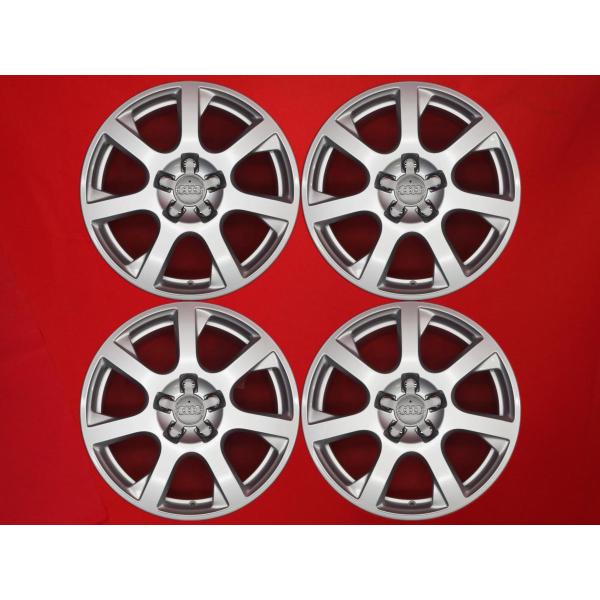 AUDI アウディ 純正 7-arm design 7アーム デザイン 中古ホイール 4本 7J 1...