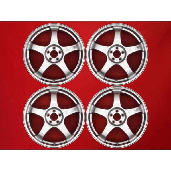 SSF製法 軽量 SSR インテグラル GT2 中古ホイール 4本 7.5J 18インチ PCD10...
